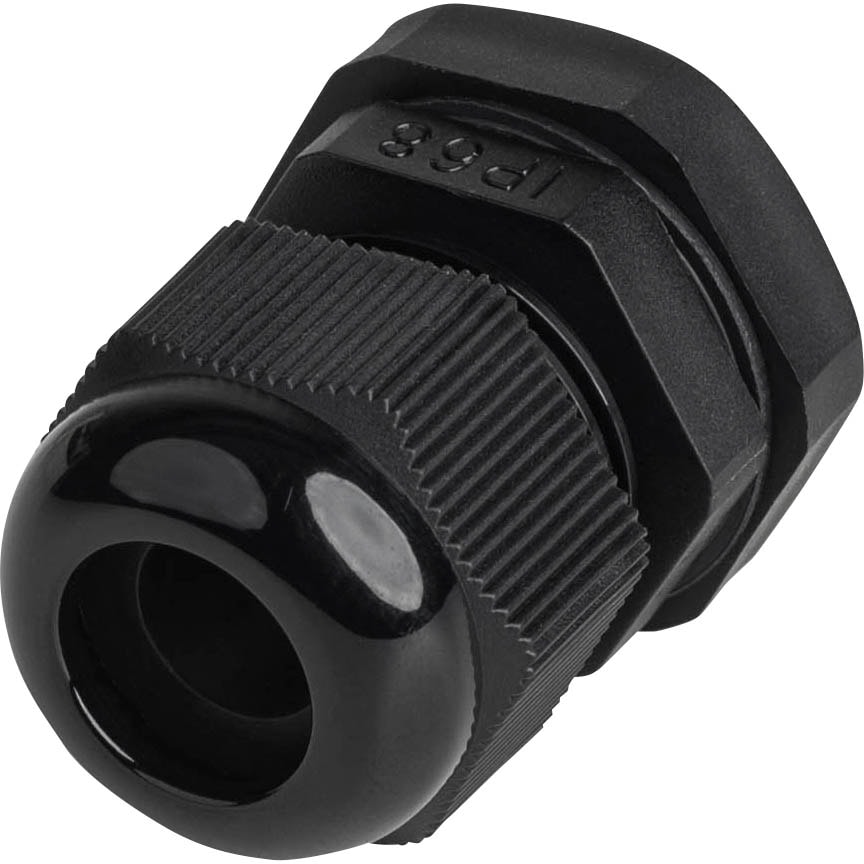 Outdoor IP68 Waterproof PG13.5 Plastic Cable Glands